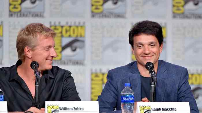 William Zabka and Ralph Macchio Comic-Con