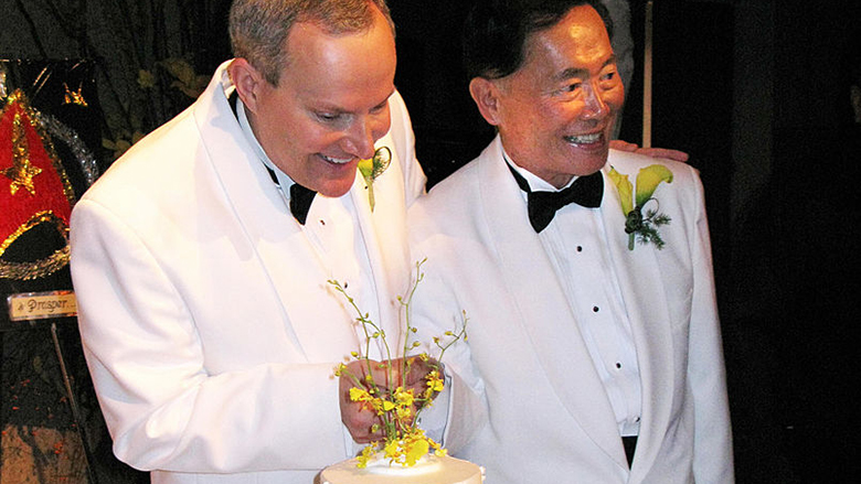 george takei wedding