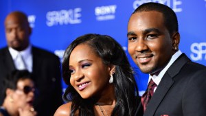 Bobbi Kristina and Nick Gordon attended the premiere of Whitney Houston's film, 'Sparkle.'