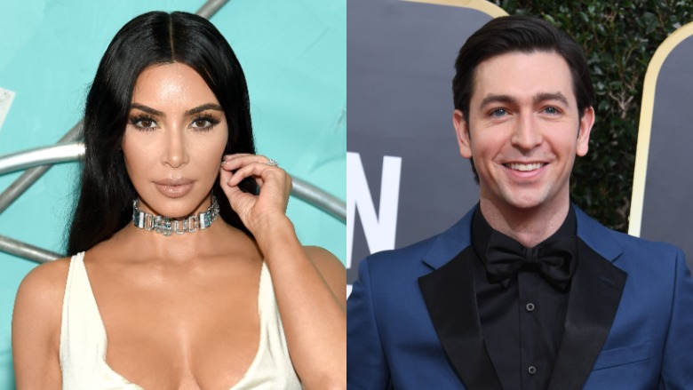 Kim Kardashian and Nicholas Braun