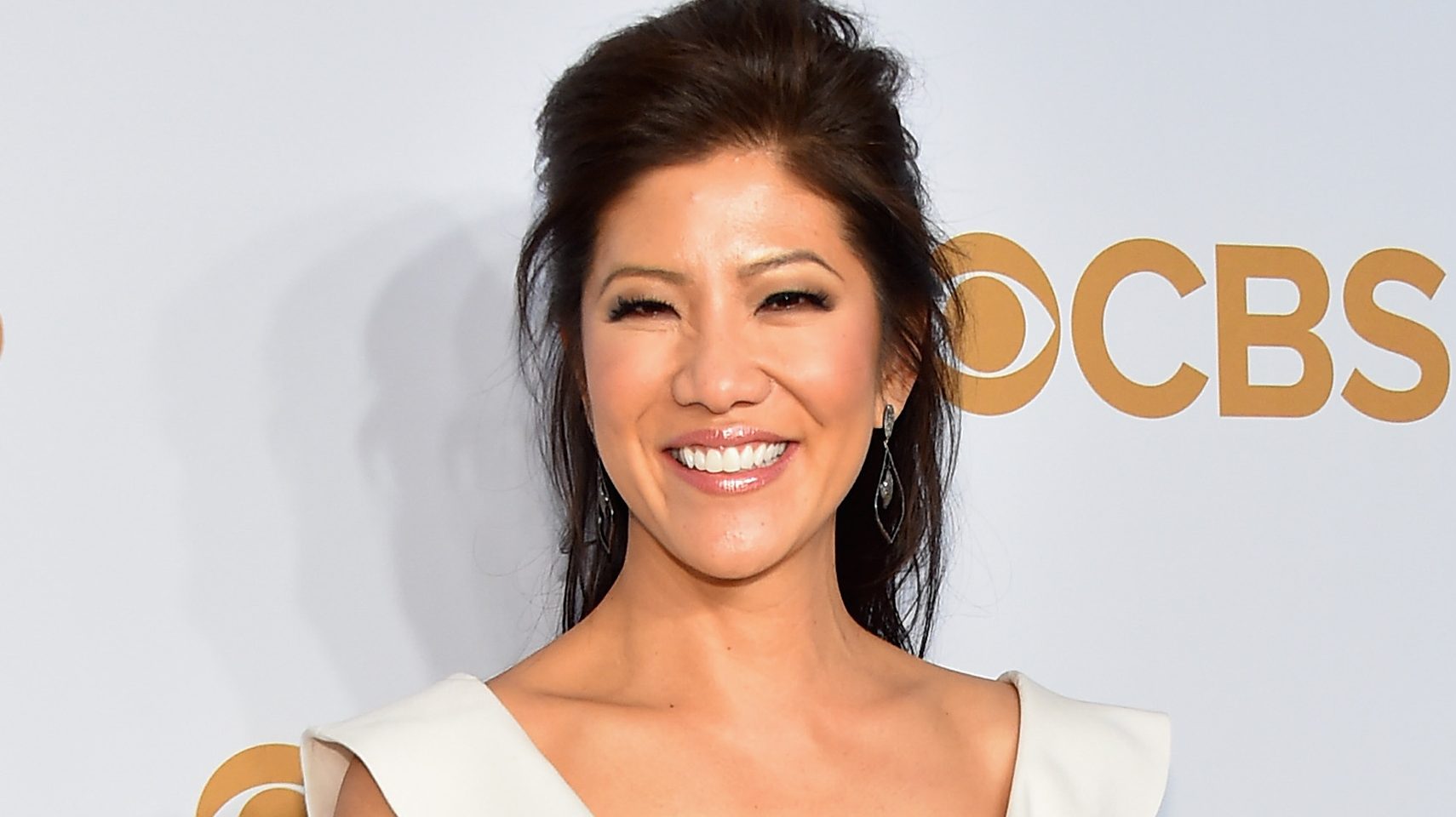 TV Personality Julie Chen attends the 2015 CBS Upfront at The Tent