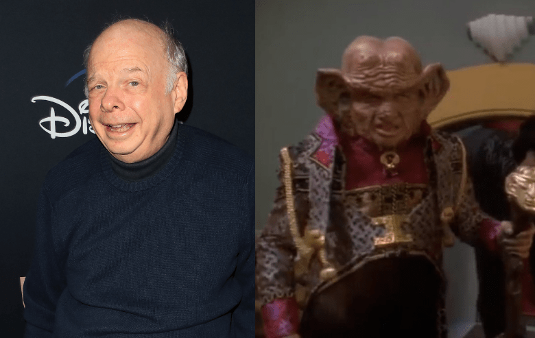 Wallace Shawn and his character Zek on "Star Trek: Deep Space Nine"