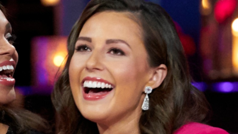 Katie Thurston laughing on 'ATFR'