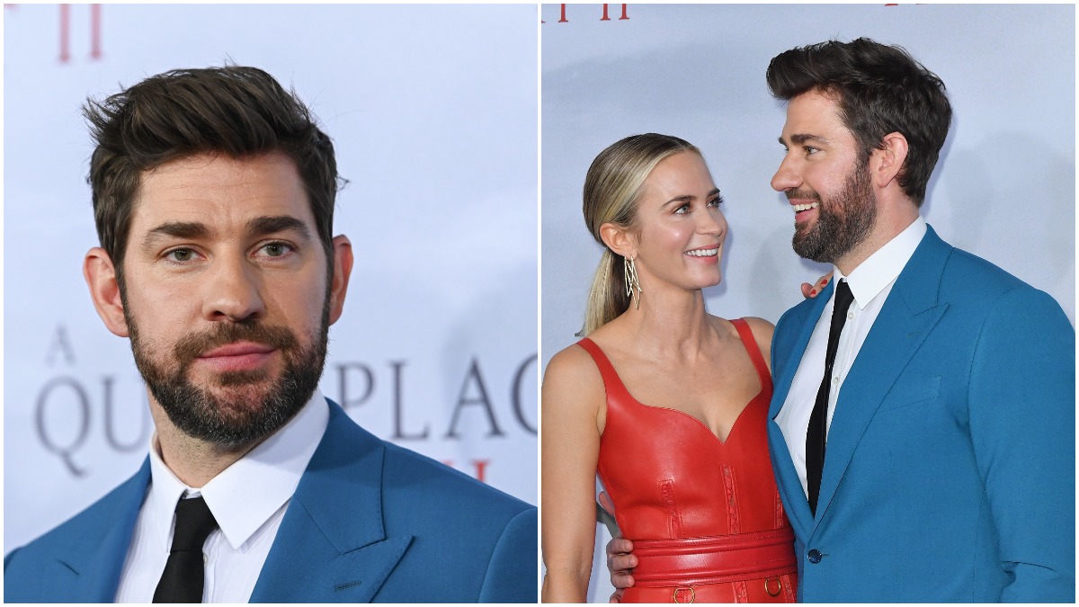 what happened to john krasinski in a quiet place 2