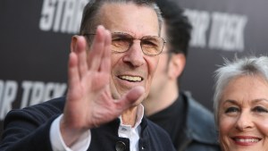 Leonard Nimoy at the "Star Trek" 2009 premiere
