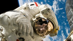 Astronaut in space