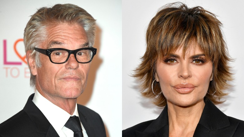 Harry Hamlin and Lisa Rinna on the red carpet.
