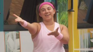 Britini D'Angelo in the 'Big Brother 23' house