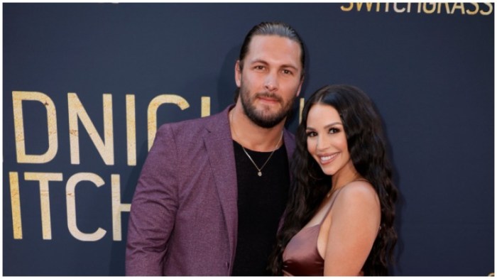 Brock Davies and Scheana Shay