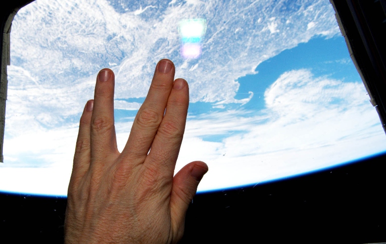 Live Long and Prosper Vulcan Salute