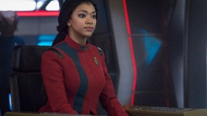 Sonequa Martin-Green as Burnham in season four of the Parmount+ series STAR TREK: DISCOVERY