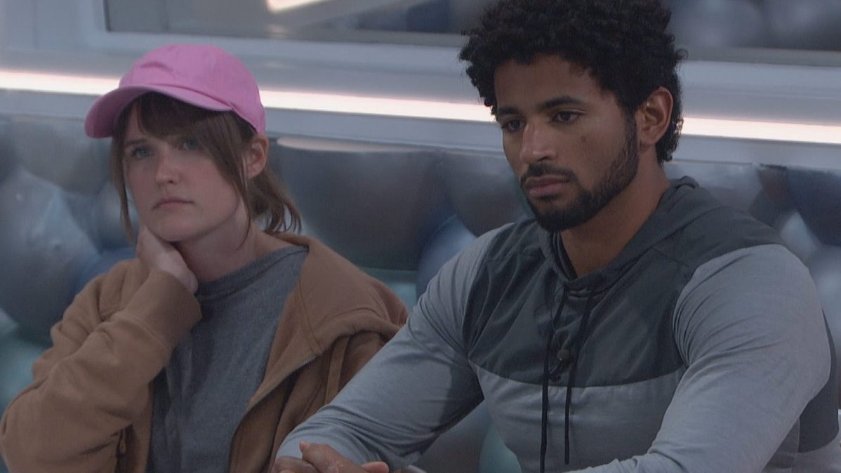 Sarah Beth and Kyland in the 'Big Brother 23' house
