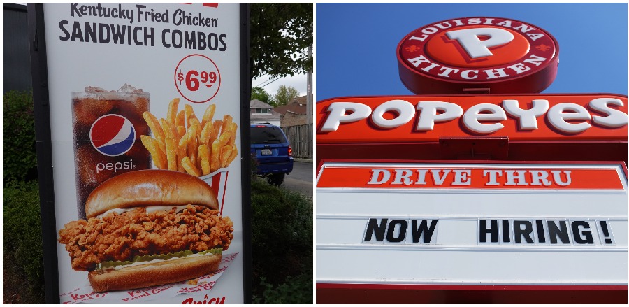 kfc popeyes open closed labor day 2021