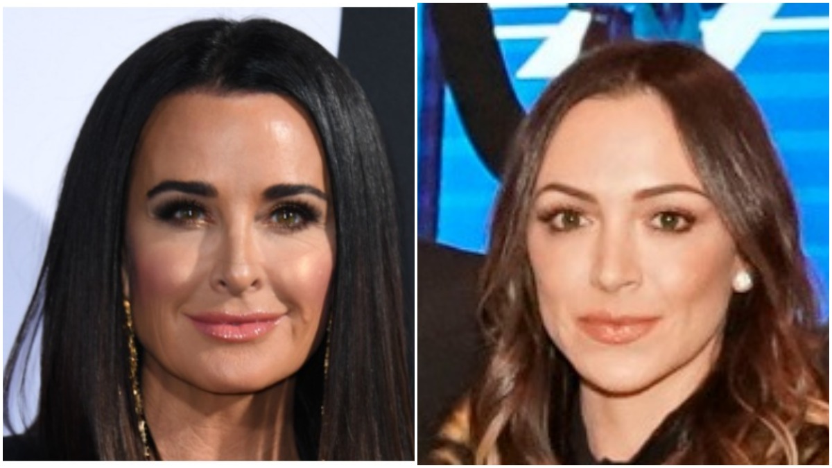 Kyle Richards Farrah Aldjufrie