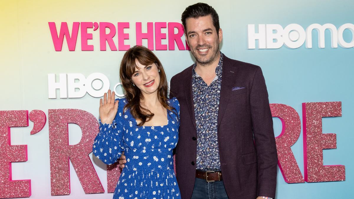 Zooey Deschanel and Jonathan Scott
