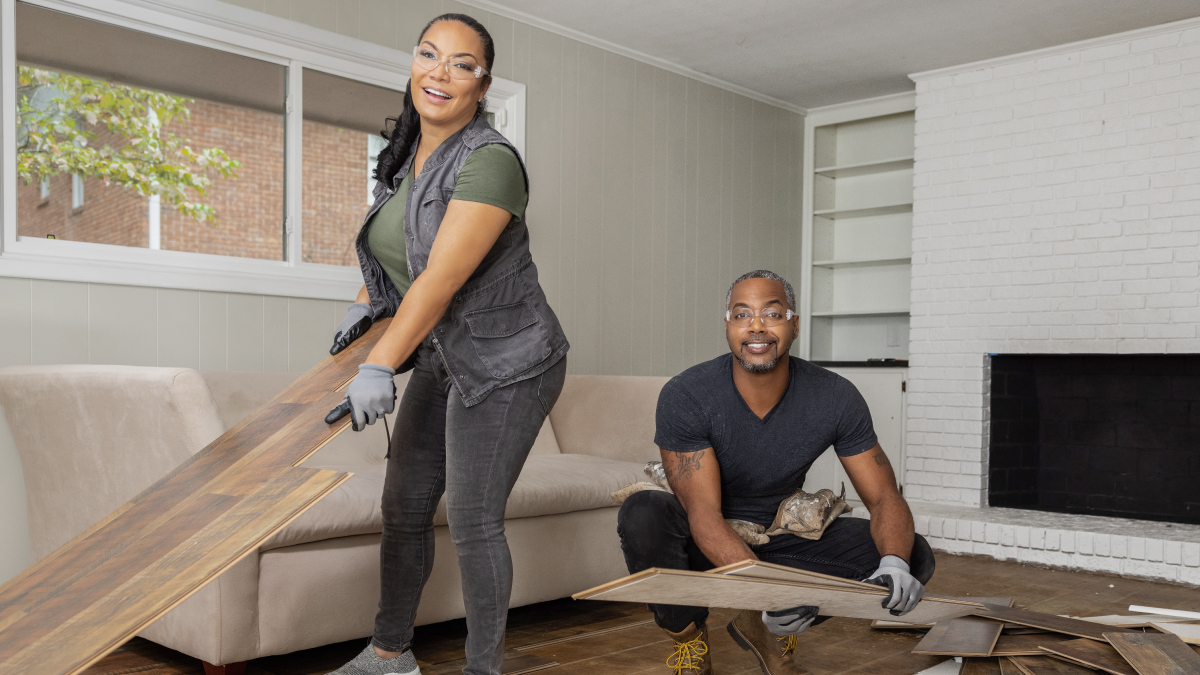 Egypt Sherrod and Mike Jackson