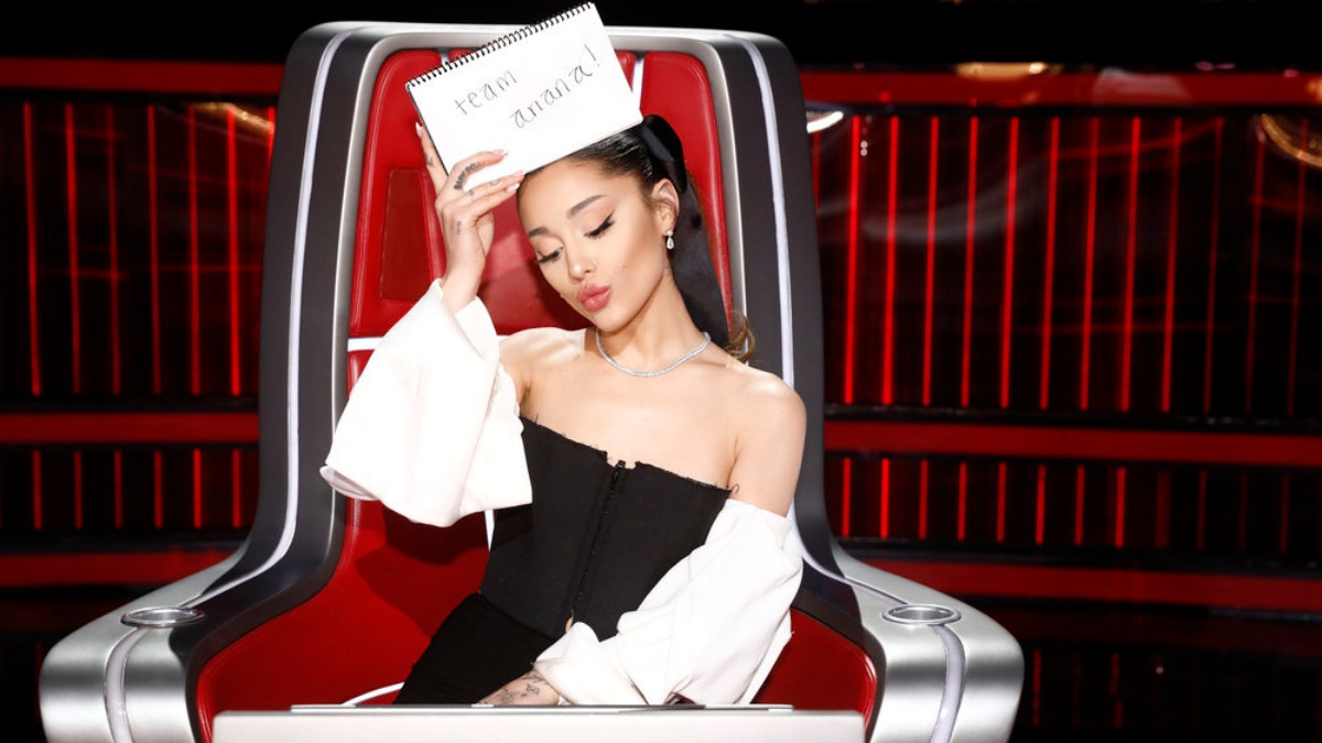 Ariana Grande The Voice Replacement