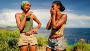 Shan Smith and Liana Wallace in Survivor 41