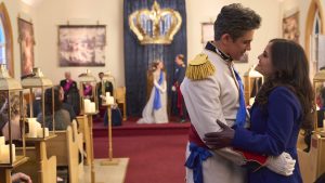 Neal Bledsoe and Danica McKellar on "The Winter Palace."