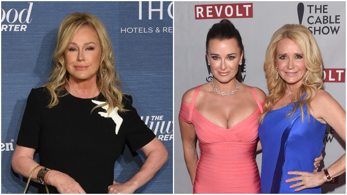 Kathy Hilton and Kim and Kyle Richards