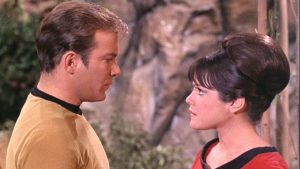 Julie Cobb and William Shatner