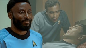 Dr. M’Benga and Mr. Spock