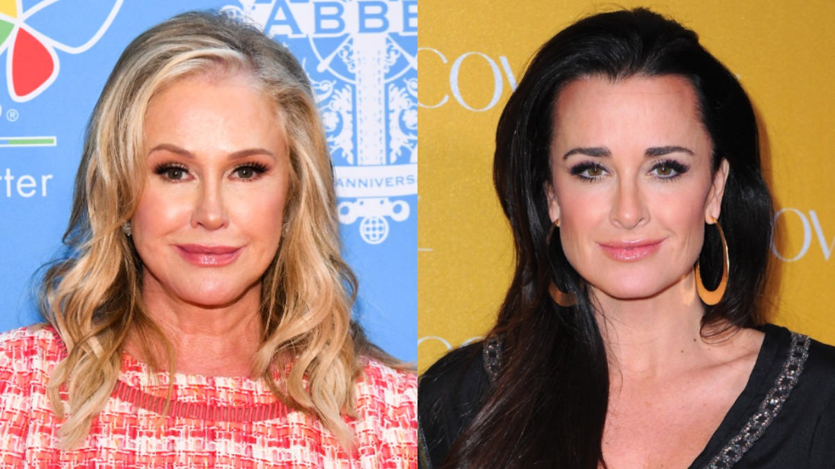 Kathy Hilton and Kyle Richards.
