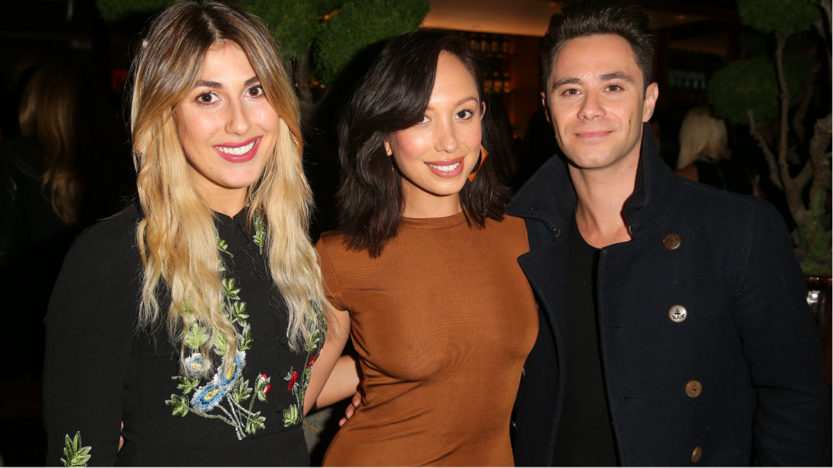 Emma Slater, Cheryl Burke, and Sasha Farber