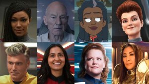 Some of the characters featured in the new ‘Star Trek” shows.