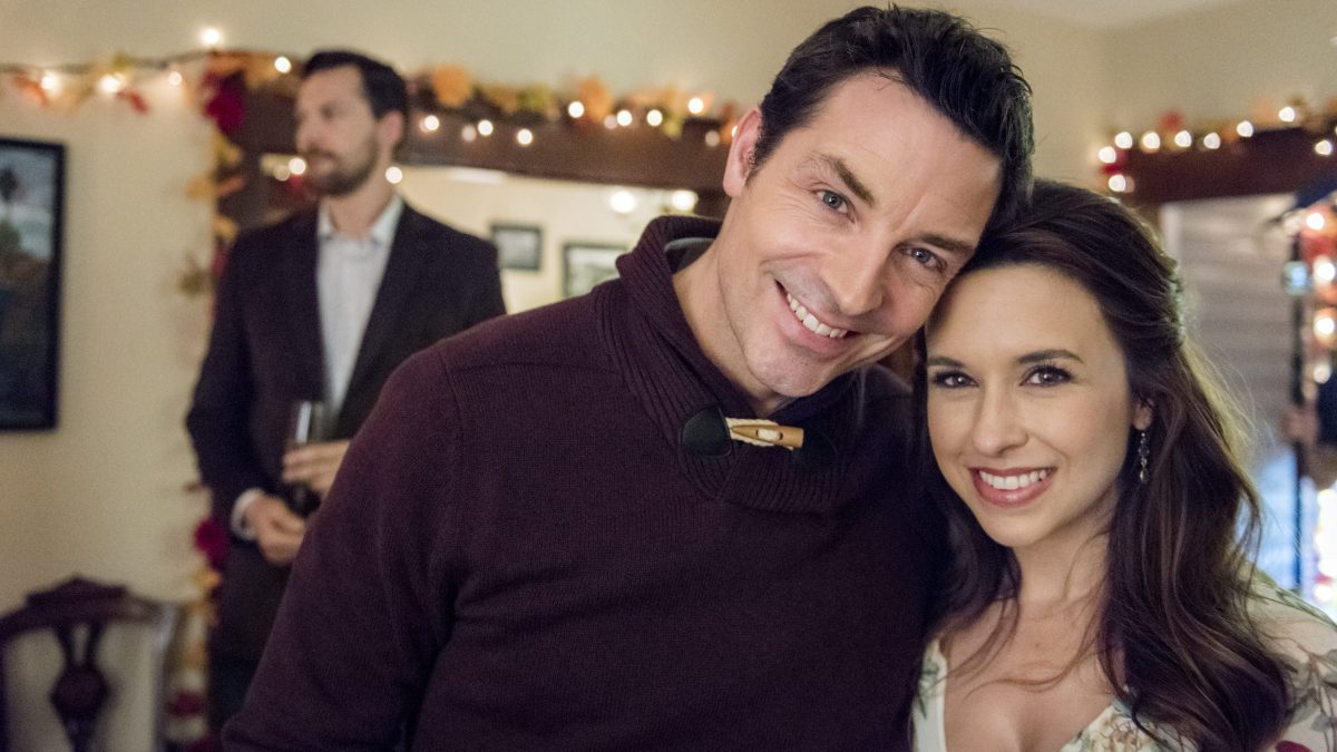 Brennan Elliott and Lacey Chabert in "All of My Heart: Inn Love."