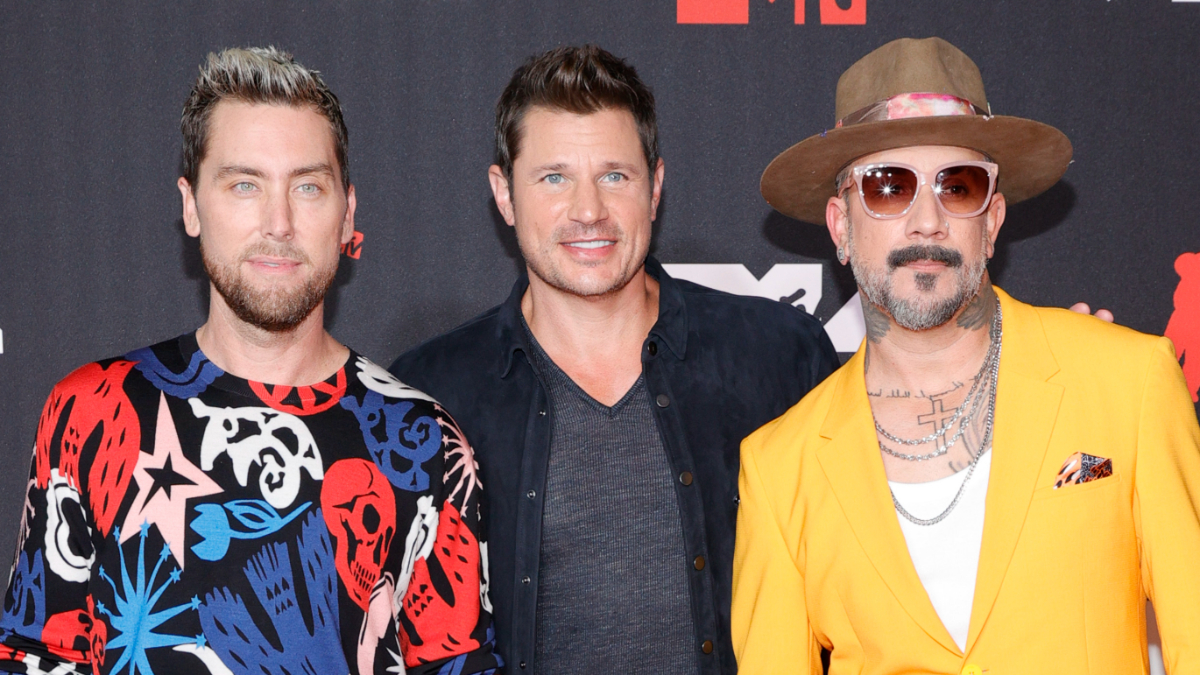 Lance Bass, Nick Lachey, AJ McLean.