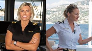 Captain Sandy and Hannah Ferrier