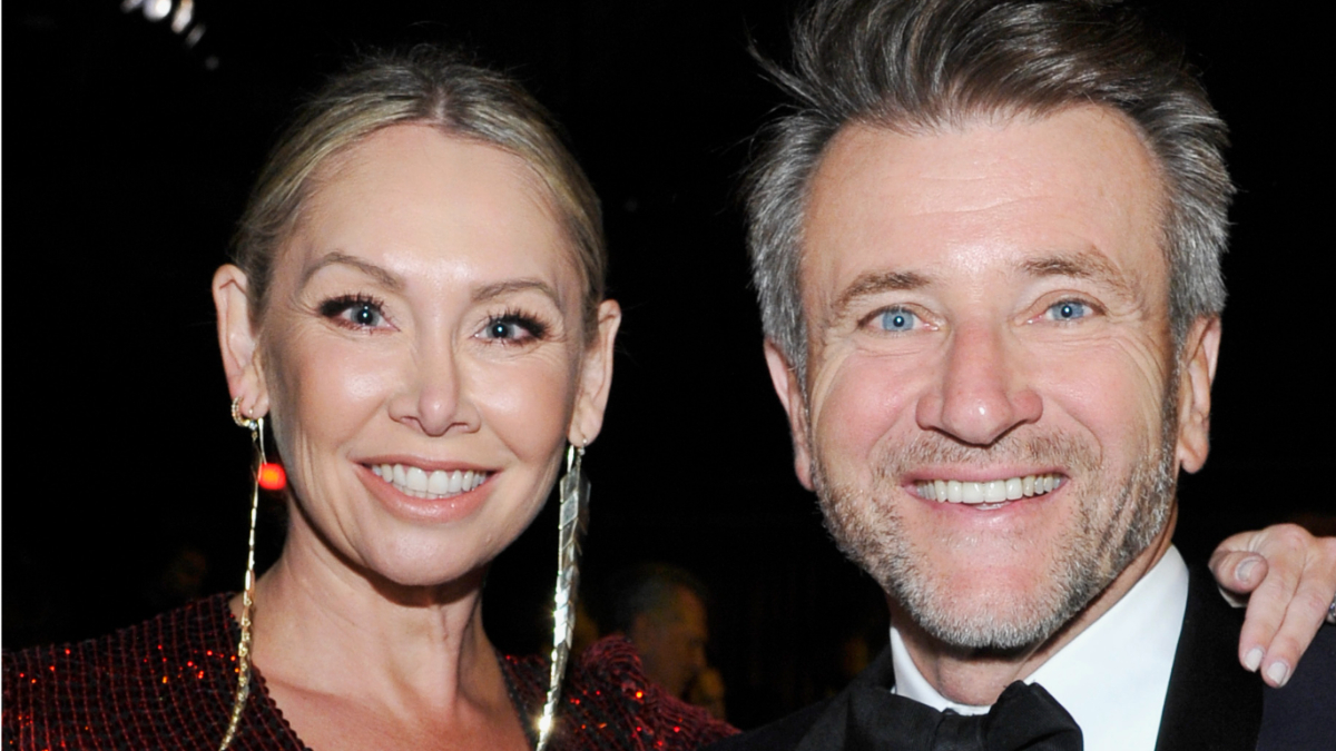 Kym and Robert Herjavec.