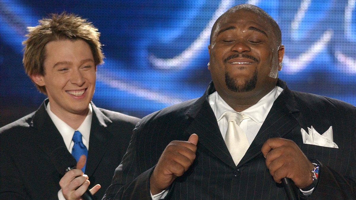 Clay Aiken and Ruben Studdard