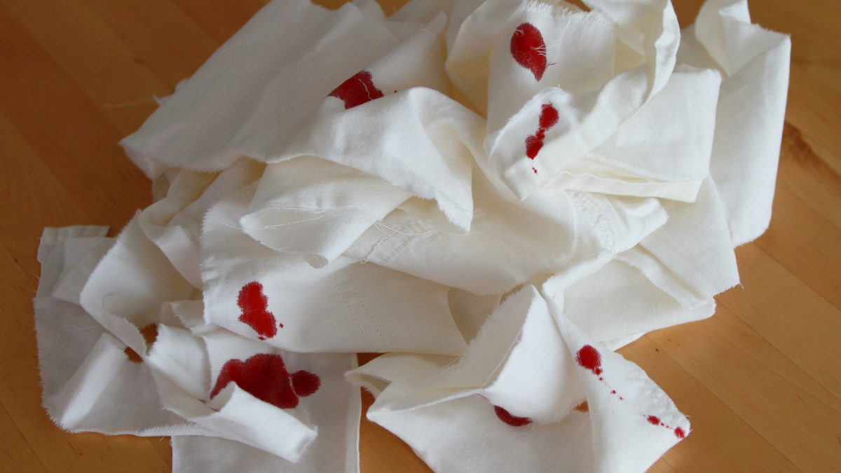 Bloody bandages
