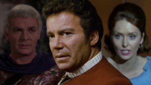 William Shatner as Captain James T. Kirk