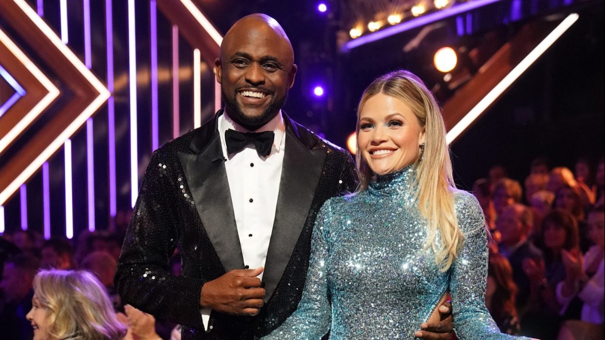 Wayne Brady and Witney Carson