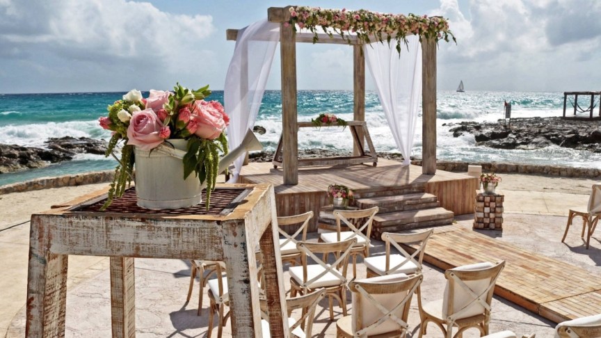 Beach wedding