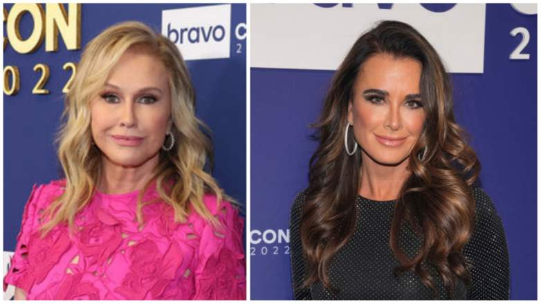 Kathy Hilton and Kyle Richards