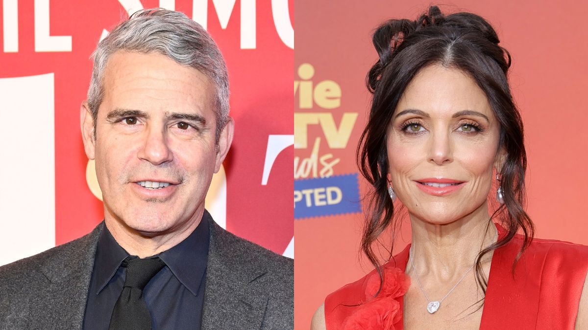 Andy Cohen and Bethenny Frankel