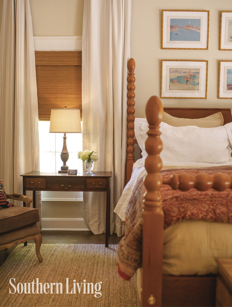 Erin and Ben Napier's bedroom