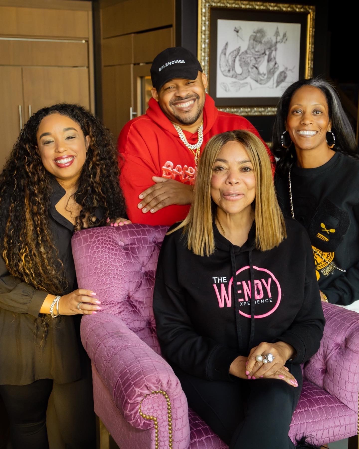 Wendy Williams and her team