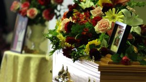 funeral casket