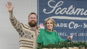 Ben & Erin Napier in "A Christmas Open House"