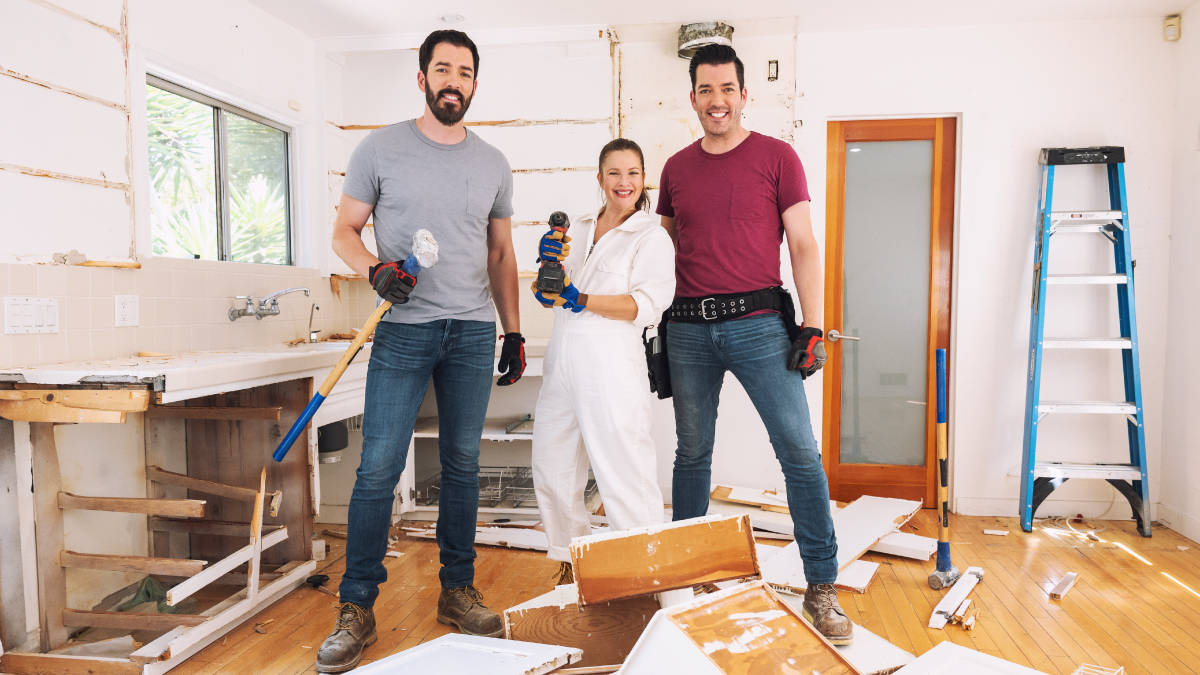 Drew Barrymore on Celebrity IOU