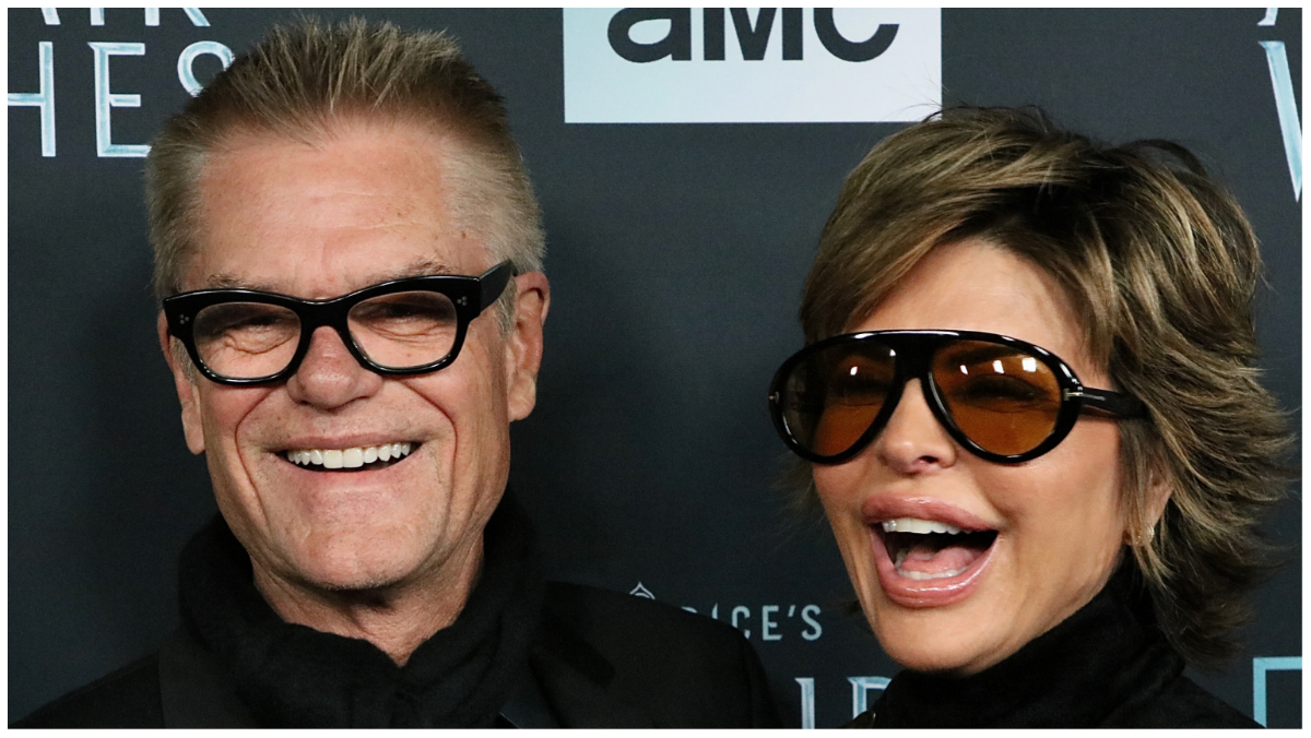Harry Hamlin and Lisa Rinna