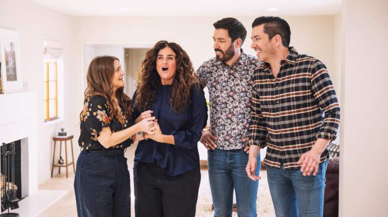 Drew Barrymore surprises her makeup artist on Celebrity IOU