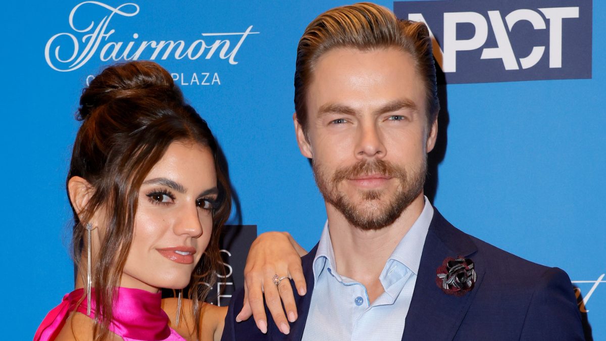 Hayley Erbert and Derek Hough