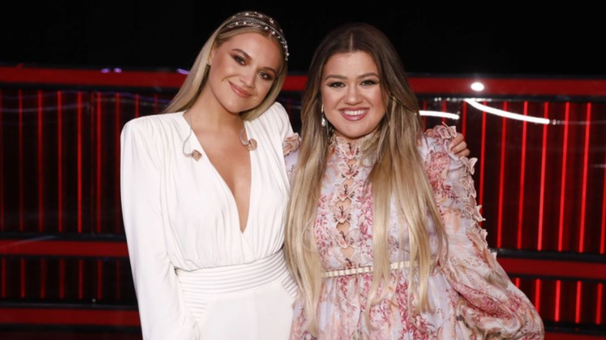 Kelsea Ballerini and Kelly Clarkson>