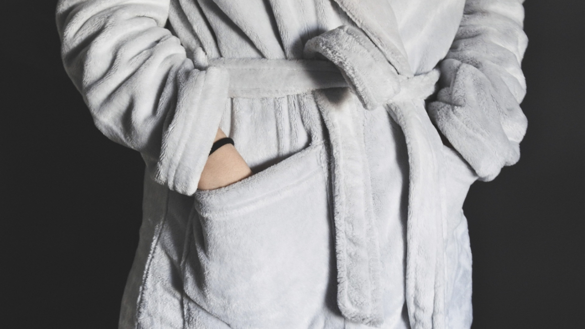 Bathrobe.
